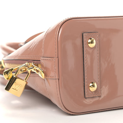 Louis Vuitton Vernis Alma BB Rose Velours 5 of 8