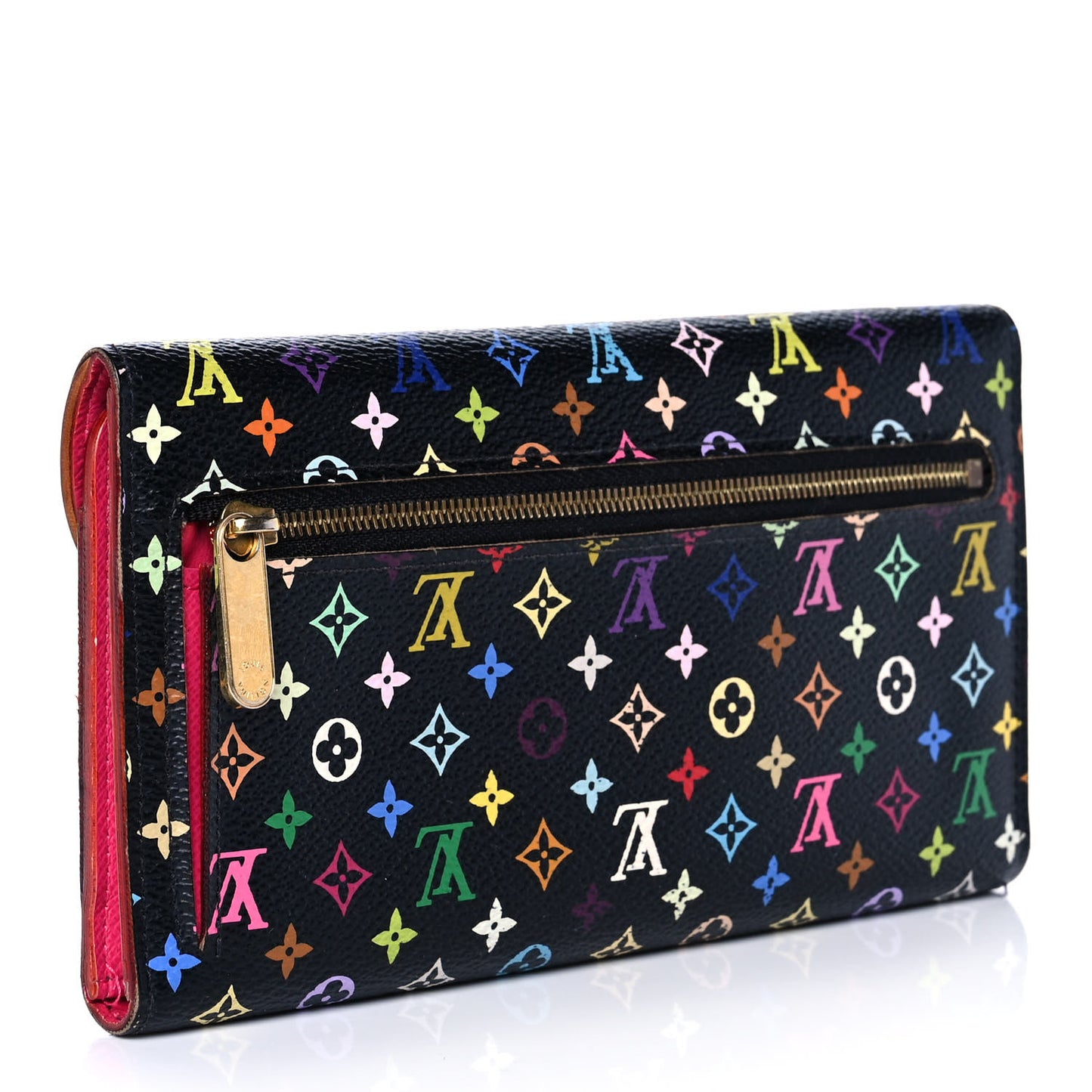 Monogram Multicolor Eugenie Wallet Black Grenade