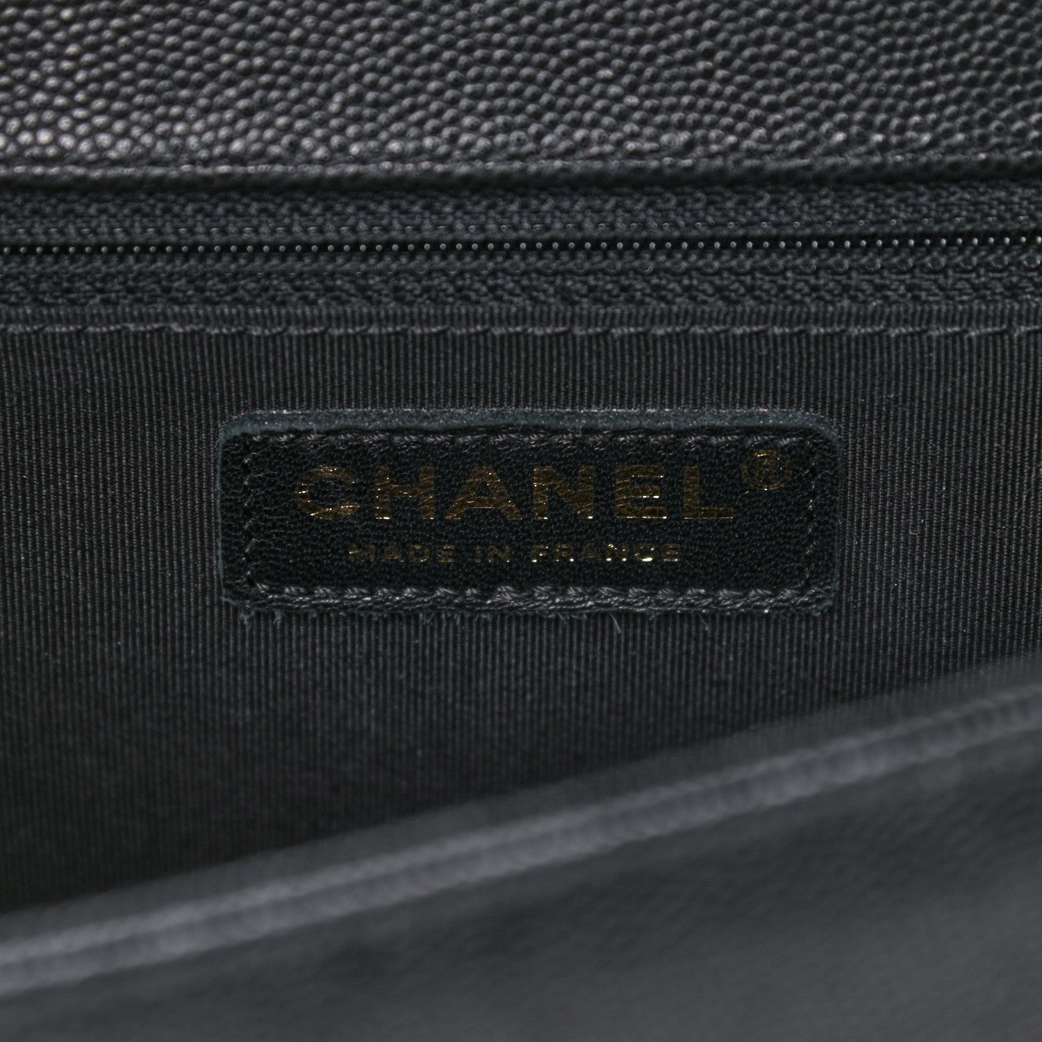 Chanel Caviar Quilted New Medium Boy Flap Black 6 of 13