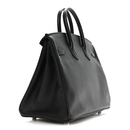 Hermes Swift Birkin 25 Black 2 of 10