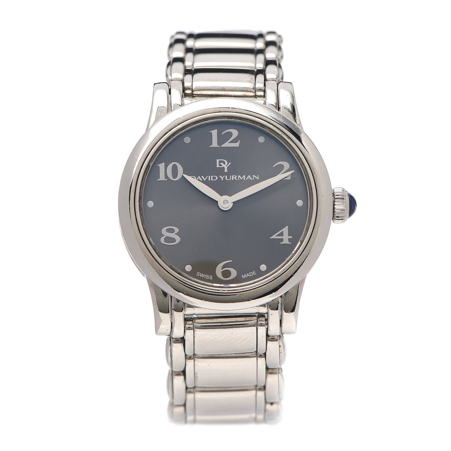David Yurman Stainless Steel 29mm Classic Quartz Watch Grey 1 of 5