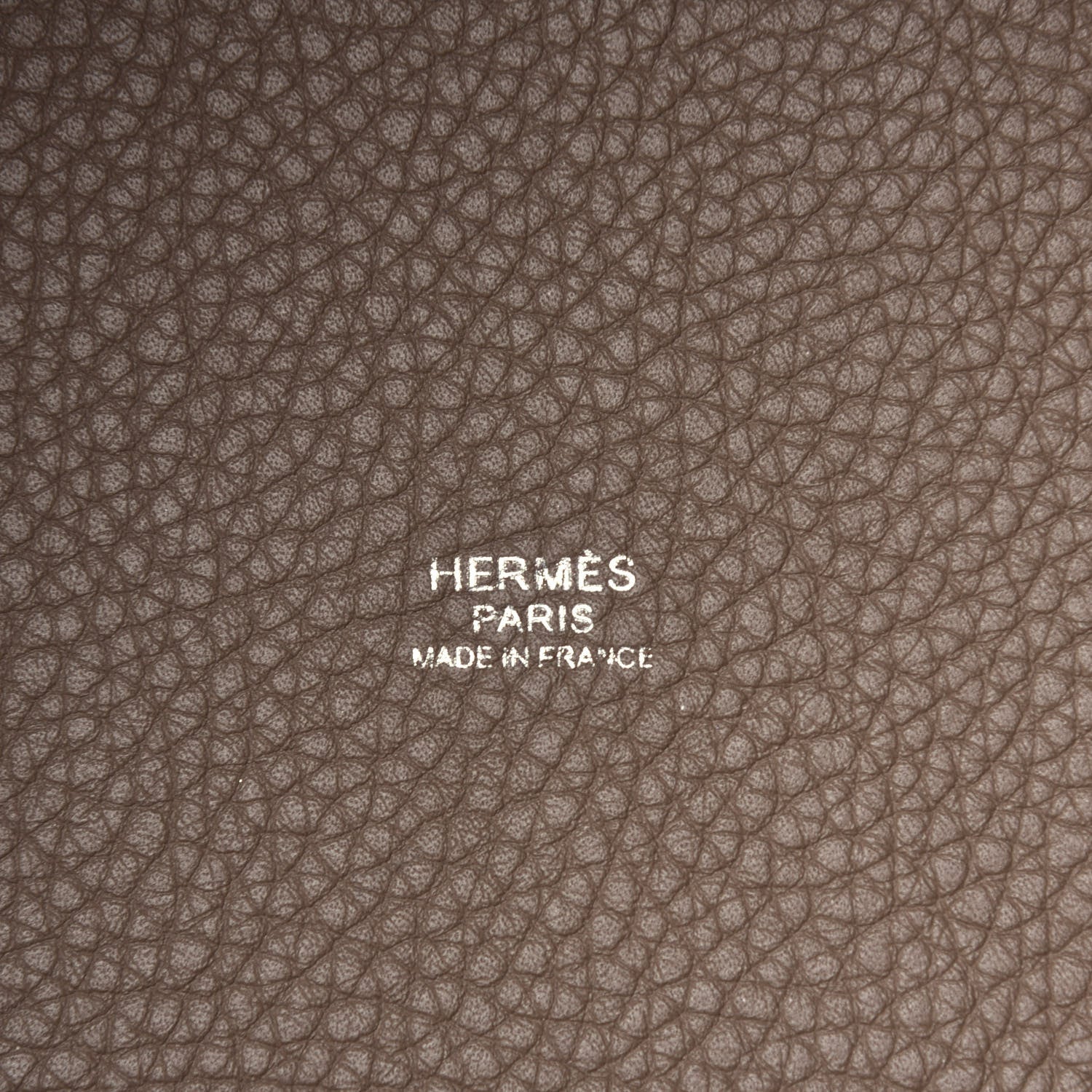 Hermes Taurillon Clemence Picotin Lock 22 MM Etoupe 6 of 8