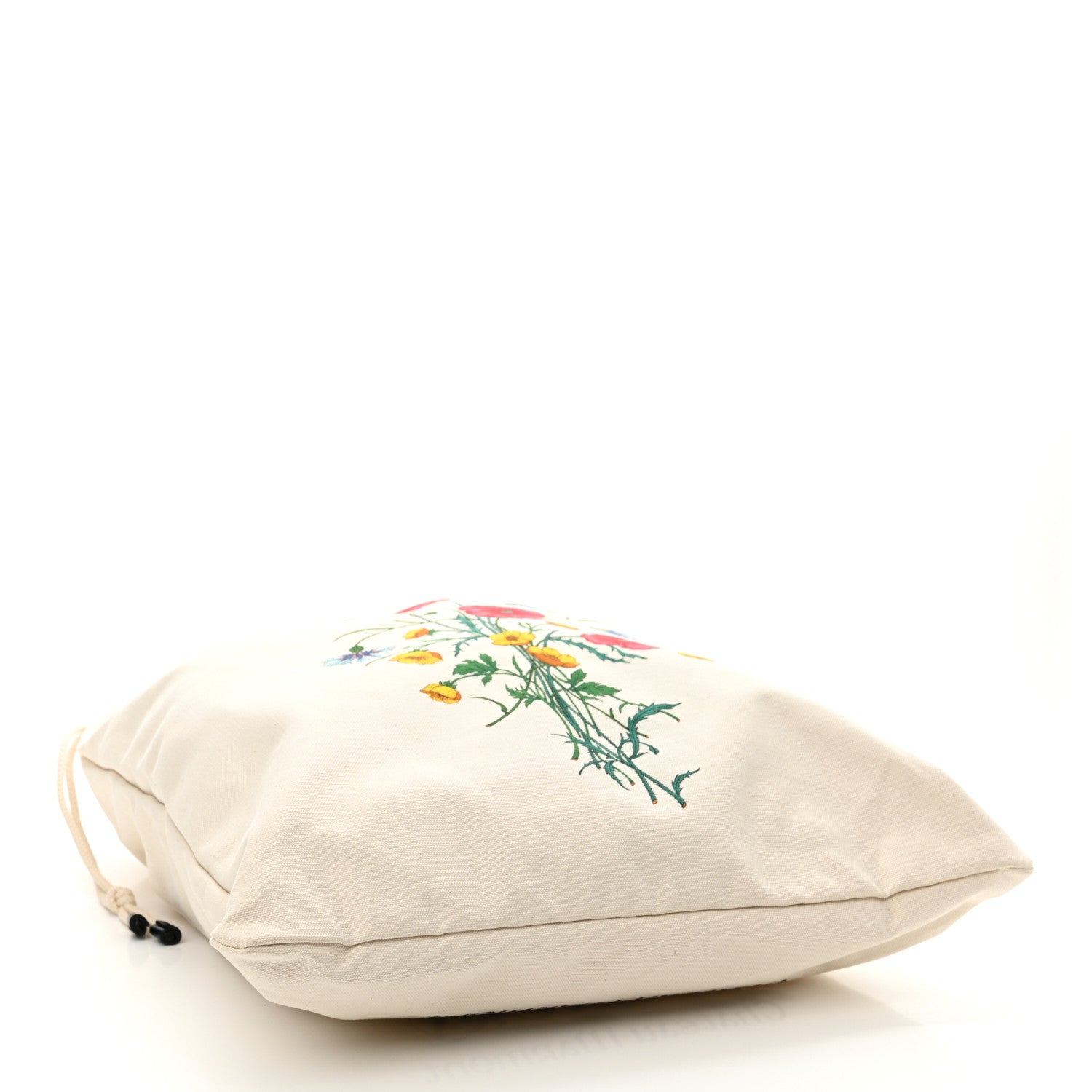 Gucci Canvas Chateau Marmont Drawstring Tote Beige 3 of 14