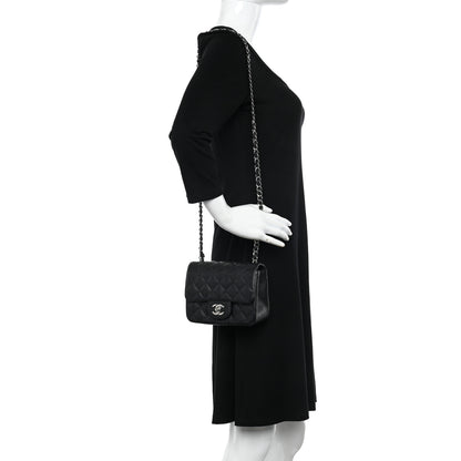 Chanel Caviar Quilted Mini Square Flap Black 2 of 13