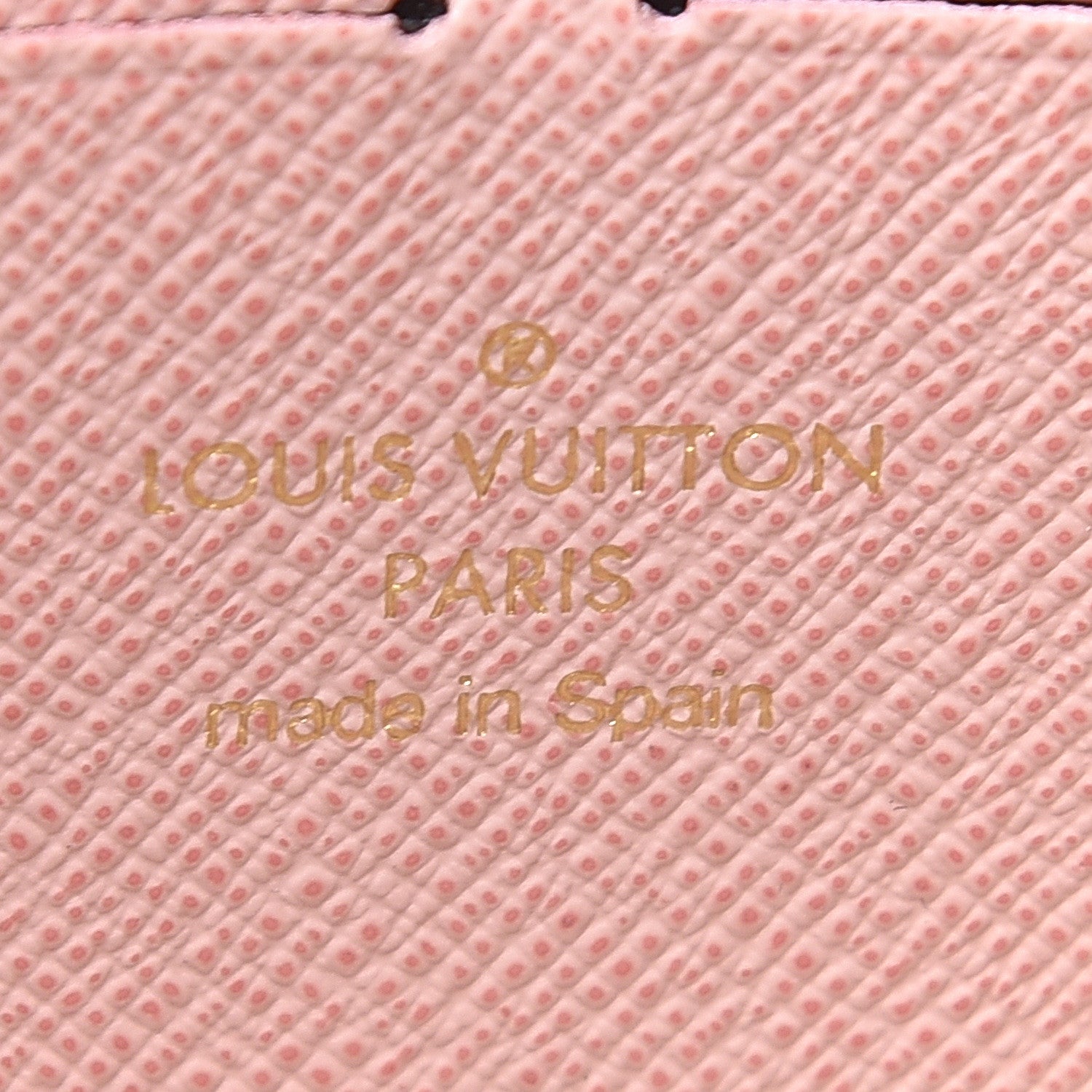 Louis Vuitton Damier Azur Clemence Wallet Rose Ballerine 6 of 12