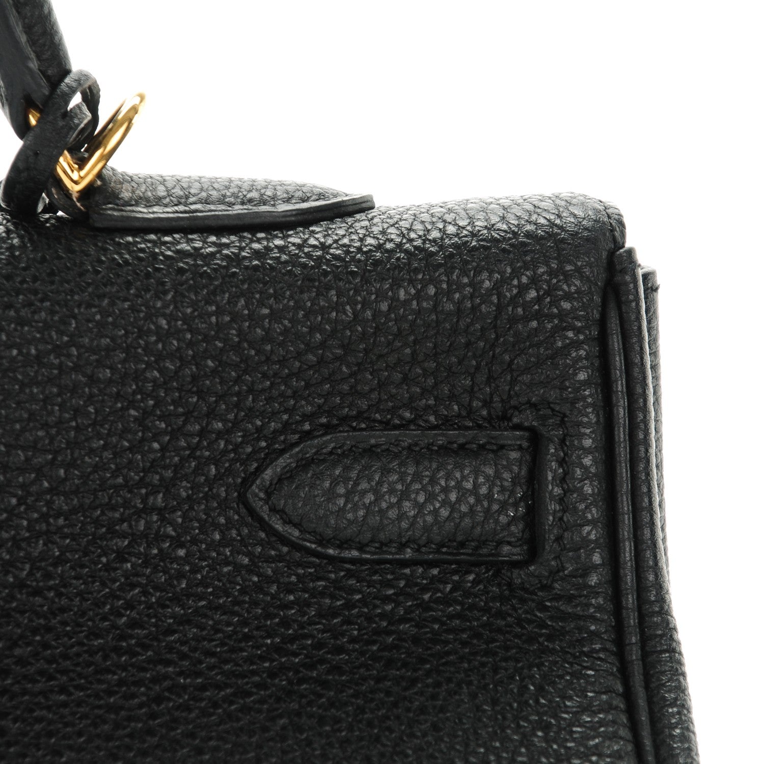 Hermes Togo Kelly Retourne 35 Black 7 of 23