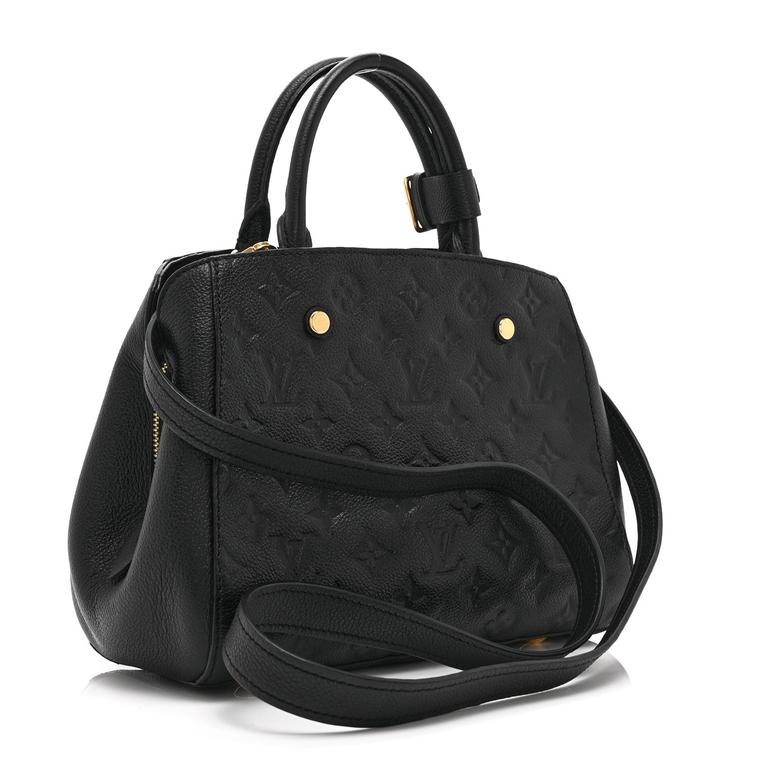 Louis Vuitton Empreinte Montaigne BB Black 3 of 10