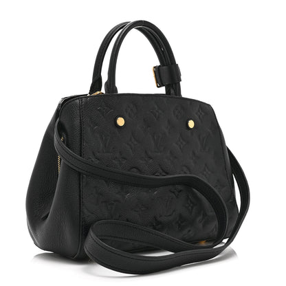 Louis Vuitton Empreinte Montaigne BB Black 3 of 10