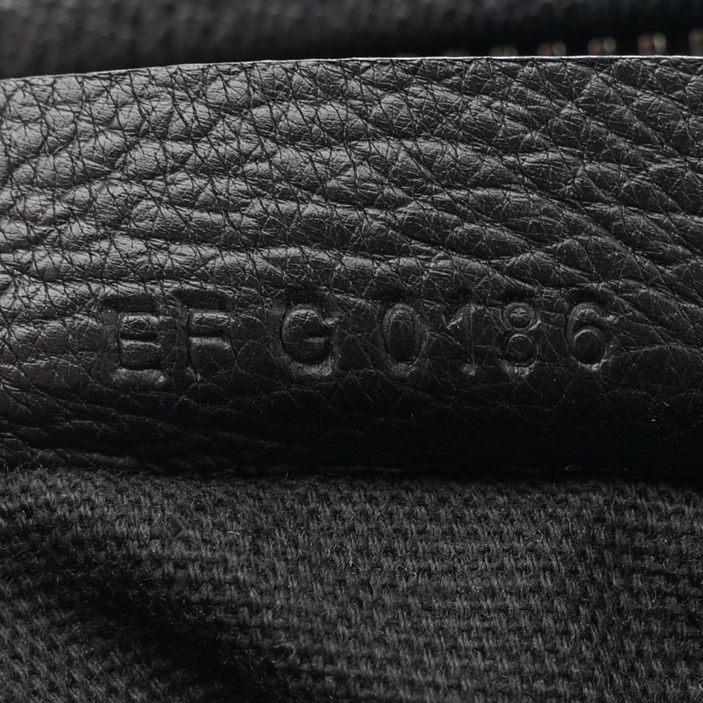 Sugar Goatskin Small Pandora Black