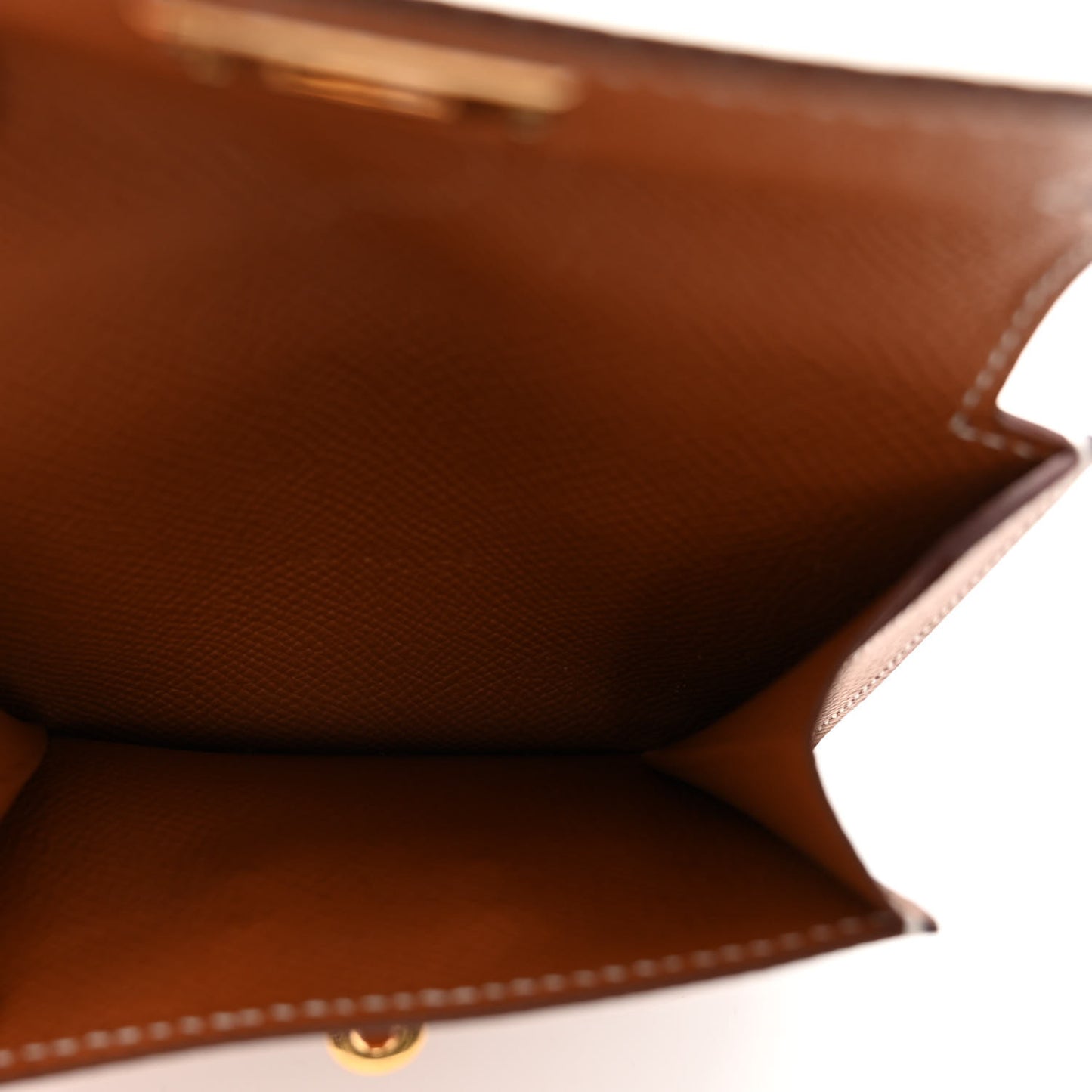 Epsom Kelly Pocket Compact Wallet Gold