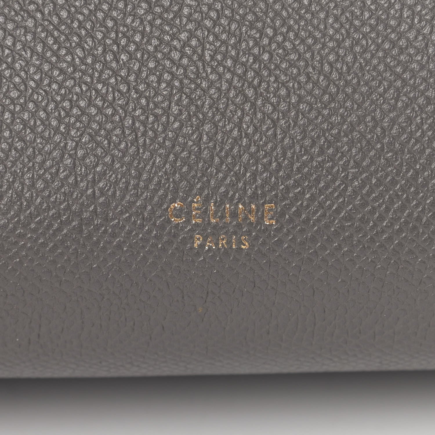 Celine Baby Grained Calfskin Micro Belt Bag Grey 8 of 10