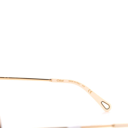 Chloe Metal Oversized Round Carlina Oversized Round Sunglasses CE114SD Gold 5 of 7