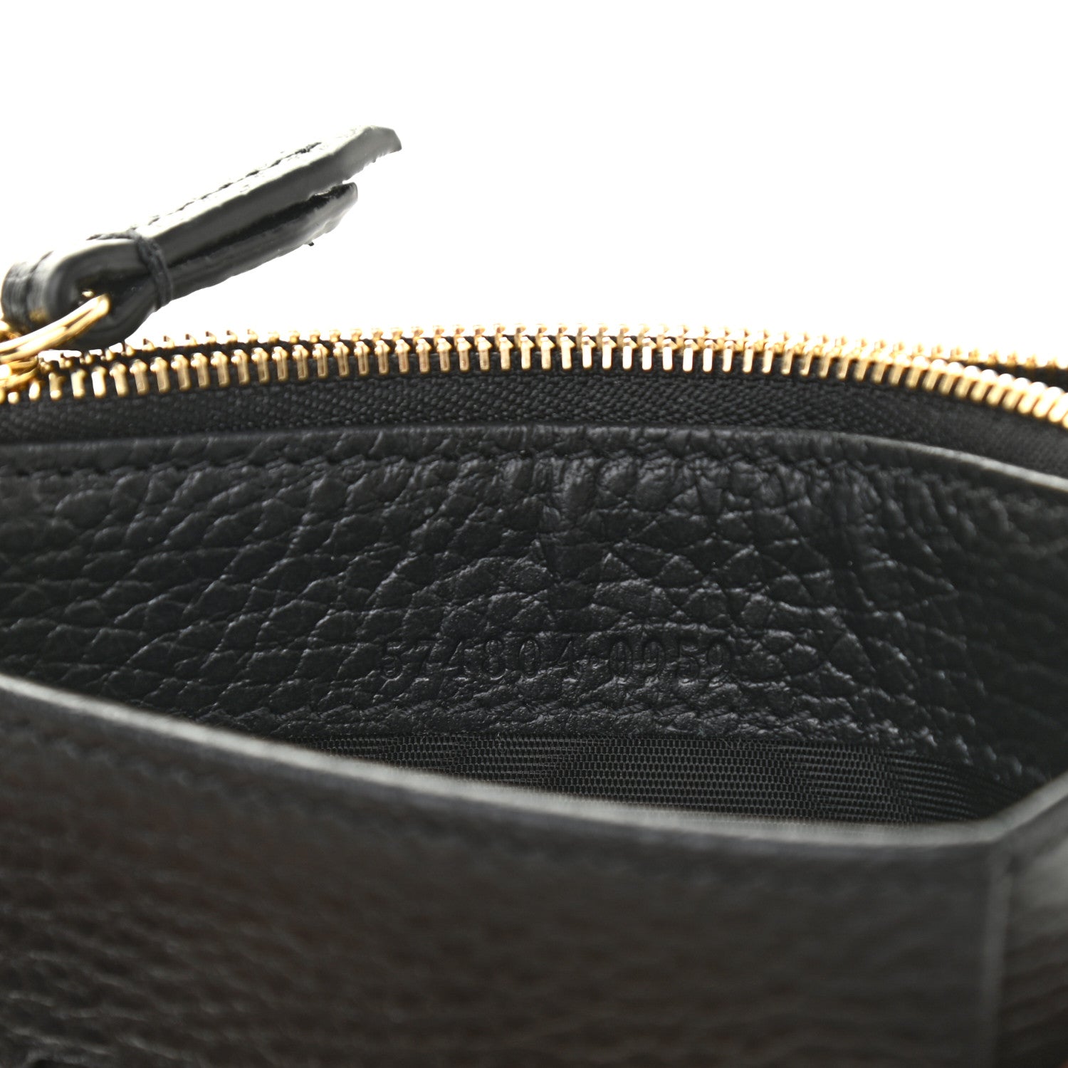 Gucci Dollar Calfskin GG Marmont Coin Case Card Holder Black 7 of 11