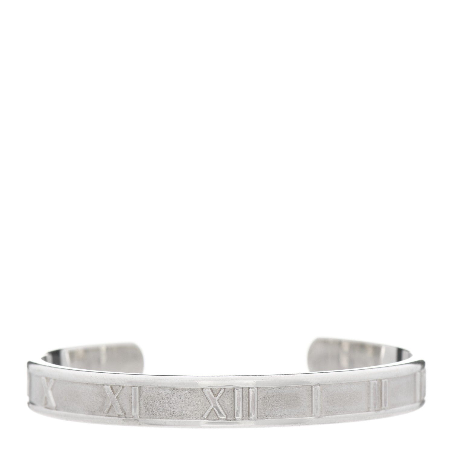 Tiffany Sterling Silver Atlas Cuff Bracelet 1 of 4