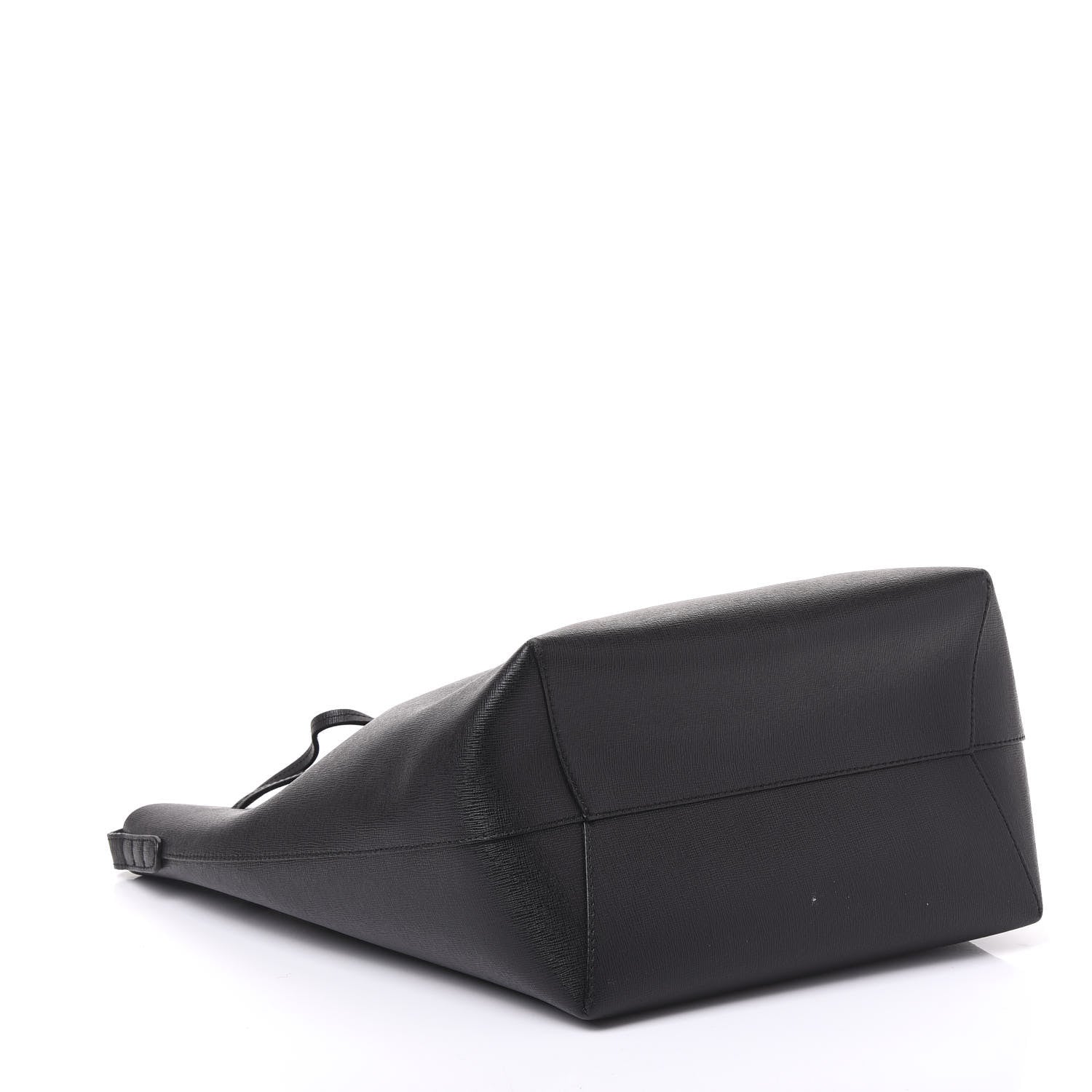 Mansur Gavriel Saffiano Bucket Bag Black Flamma 3 of 11