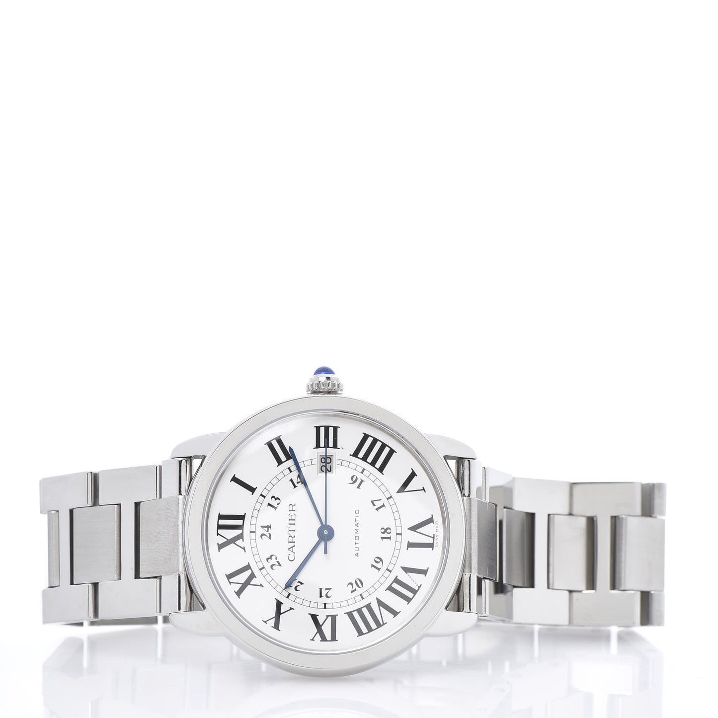 Stainless Steel 42mm Ronde Solo Automatic Watch