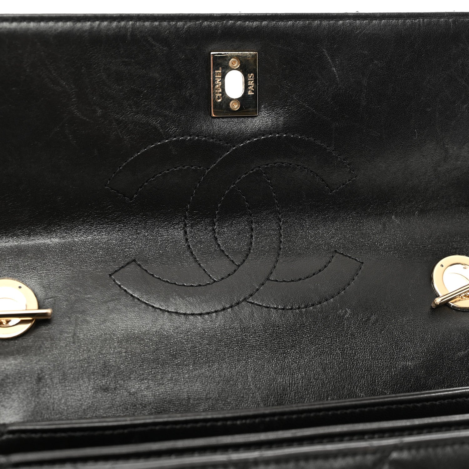 Chanel Lambskin Quilted Small Trendy CC Dual Handle Flap Bag Black 11 of 12