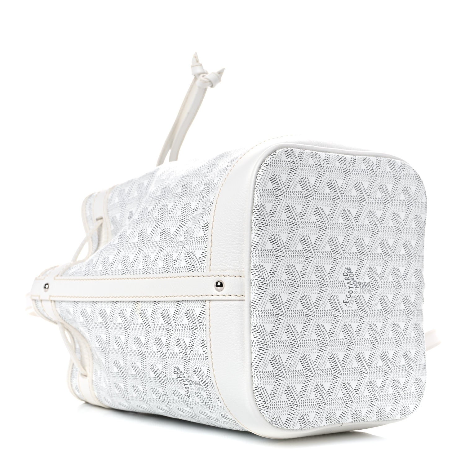 Goyard Goyardine Petit Flot Bucket Bag PM White 4 of 8