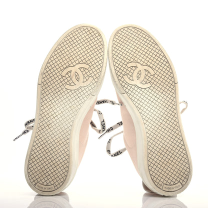 Chanel Canvas Womens Sneakers 35 Light Pink 6 of 13
