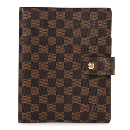 Louis Vuitton Damier Ebene Large Ring Agenda Cover 1 of 9