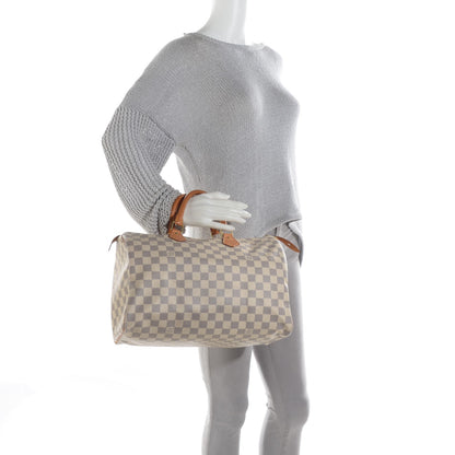 Louis Vuitton Damier Azur Speedy 35 2 of 8