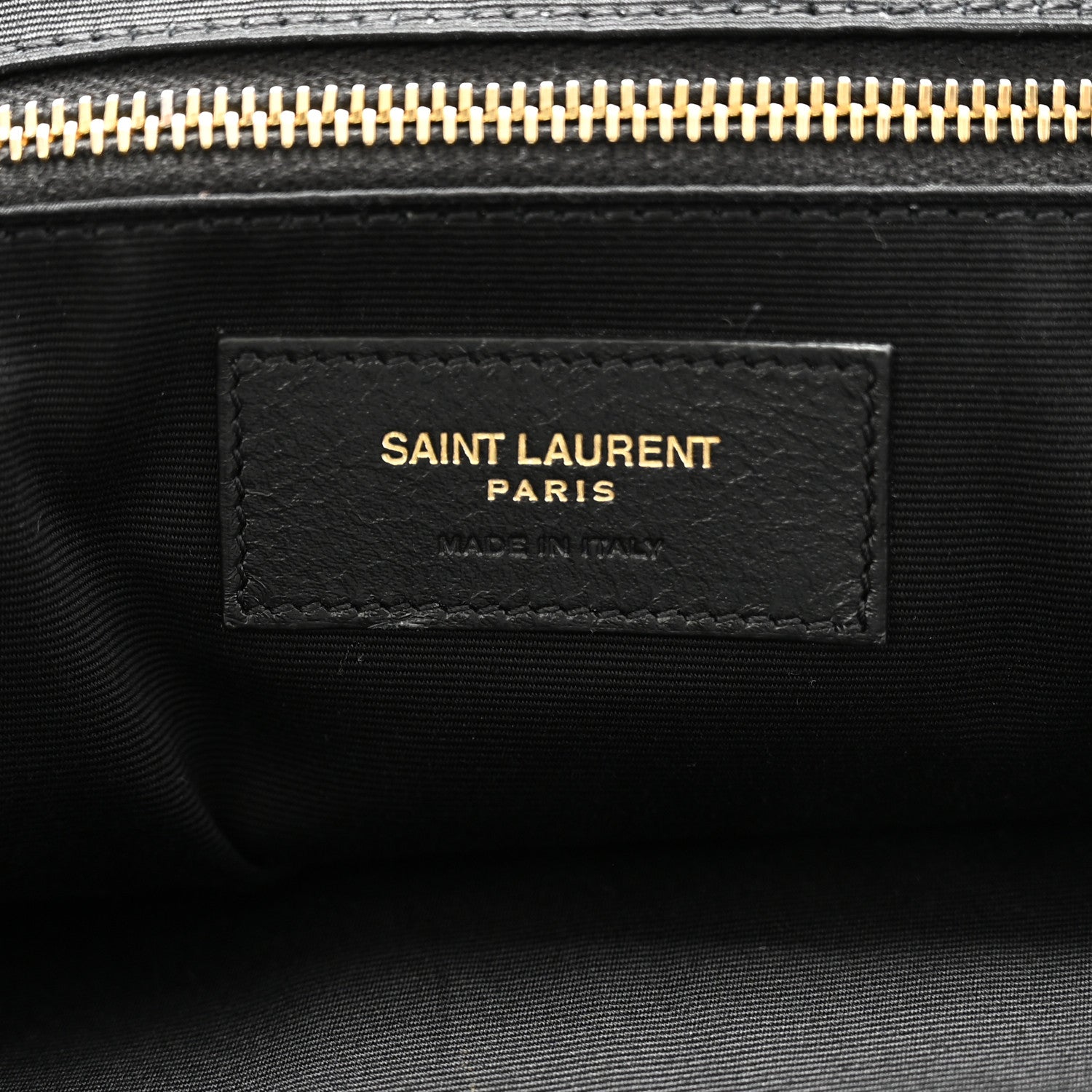 Saint Laurent Lambskin Quilted Maxi Icare Shopping Tote Black 6 of 10
