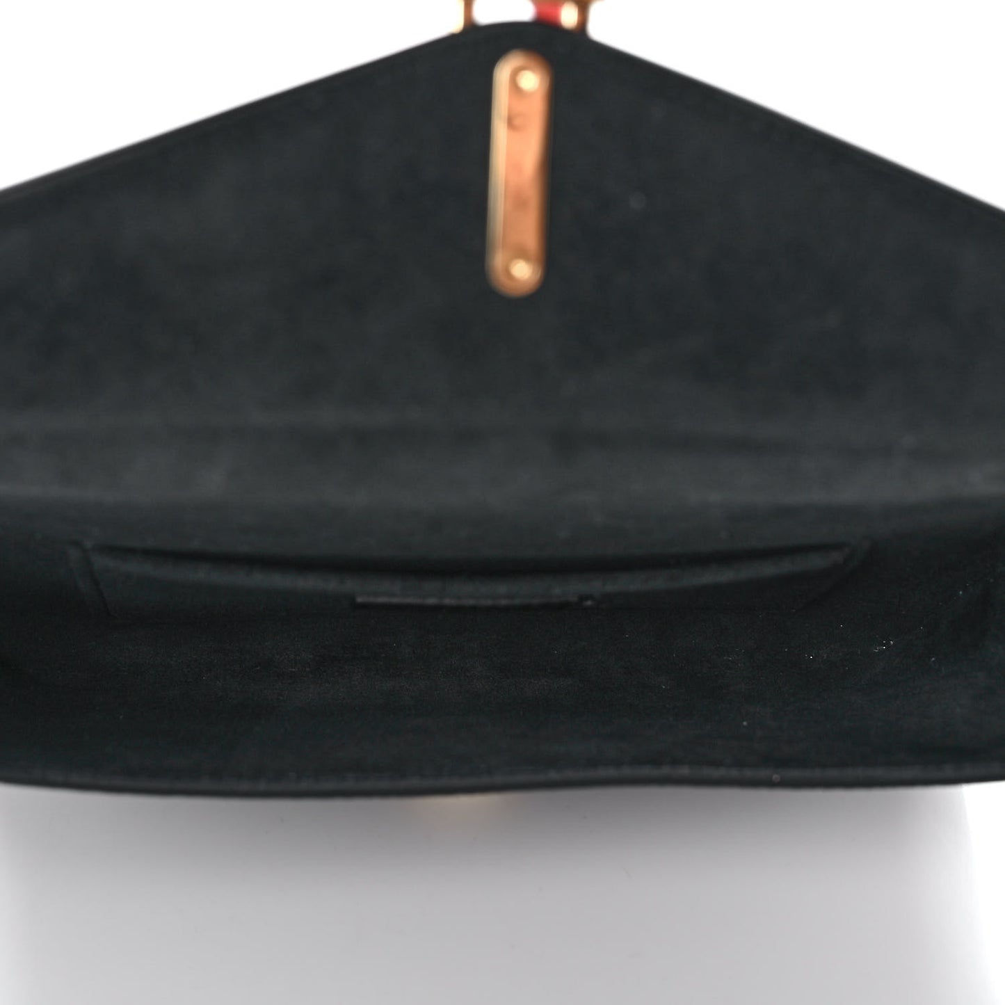 Monogram Padlock On Strap Black