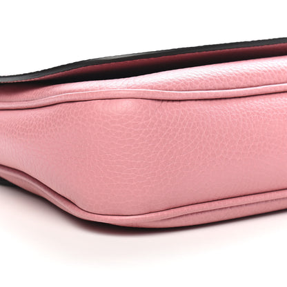 Gucci Pebbled Calfskin Medium Soho Flap Crossbody Pink 8 of 9