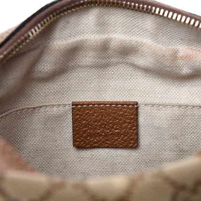 Gucci Monogram Mini Bree Messenger Bag Beige Tabacco 12 of 14