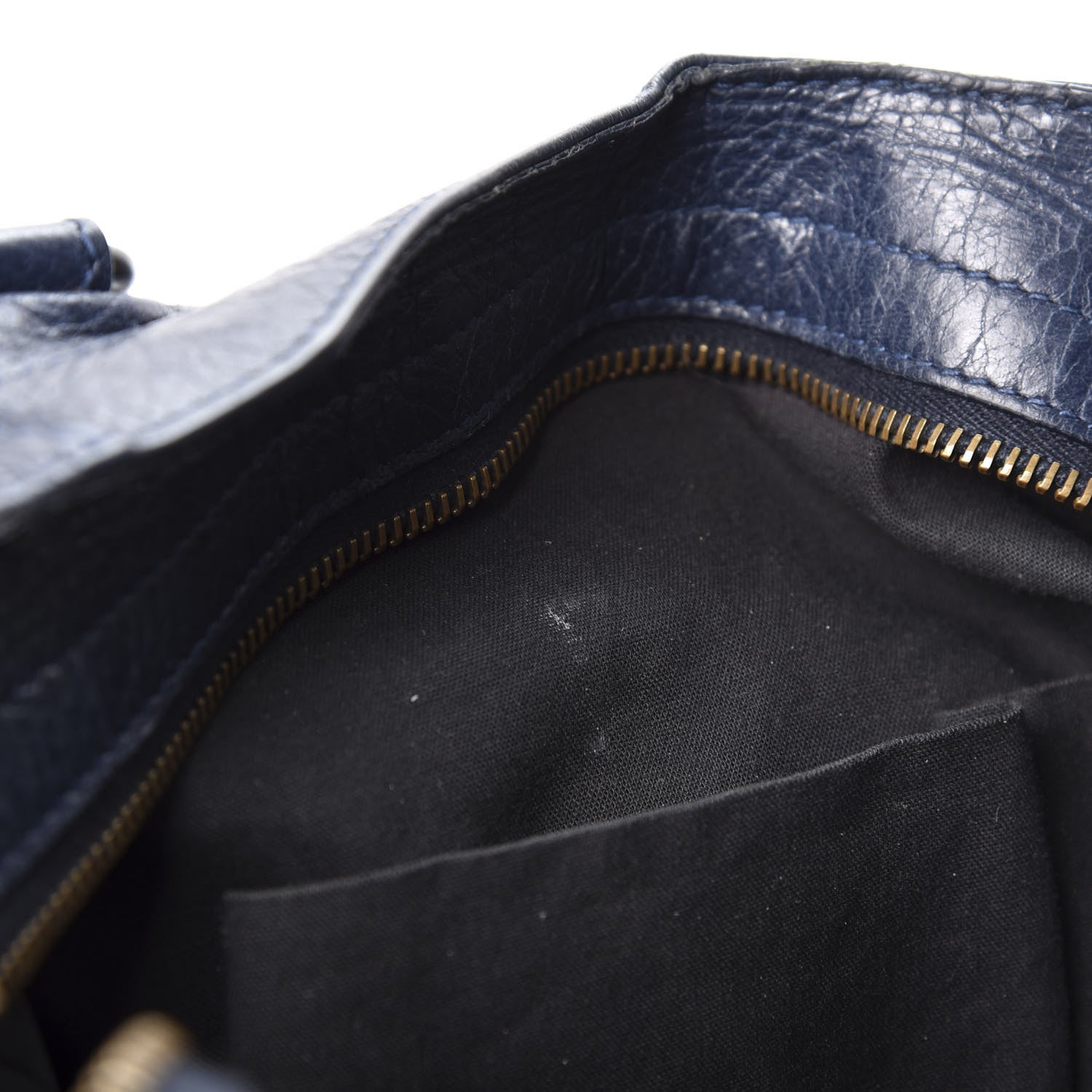 Balenciaga Agneau Classic Hardware Velo Bleu Obscur 9 of 10