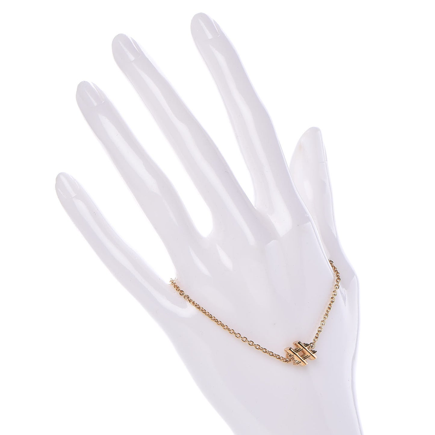 LV And Me Hashtag Bracelet Gold