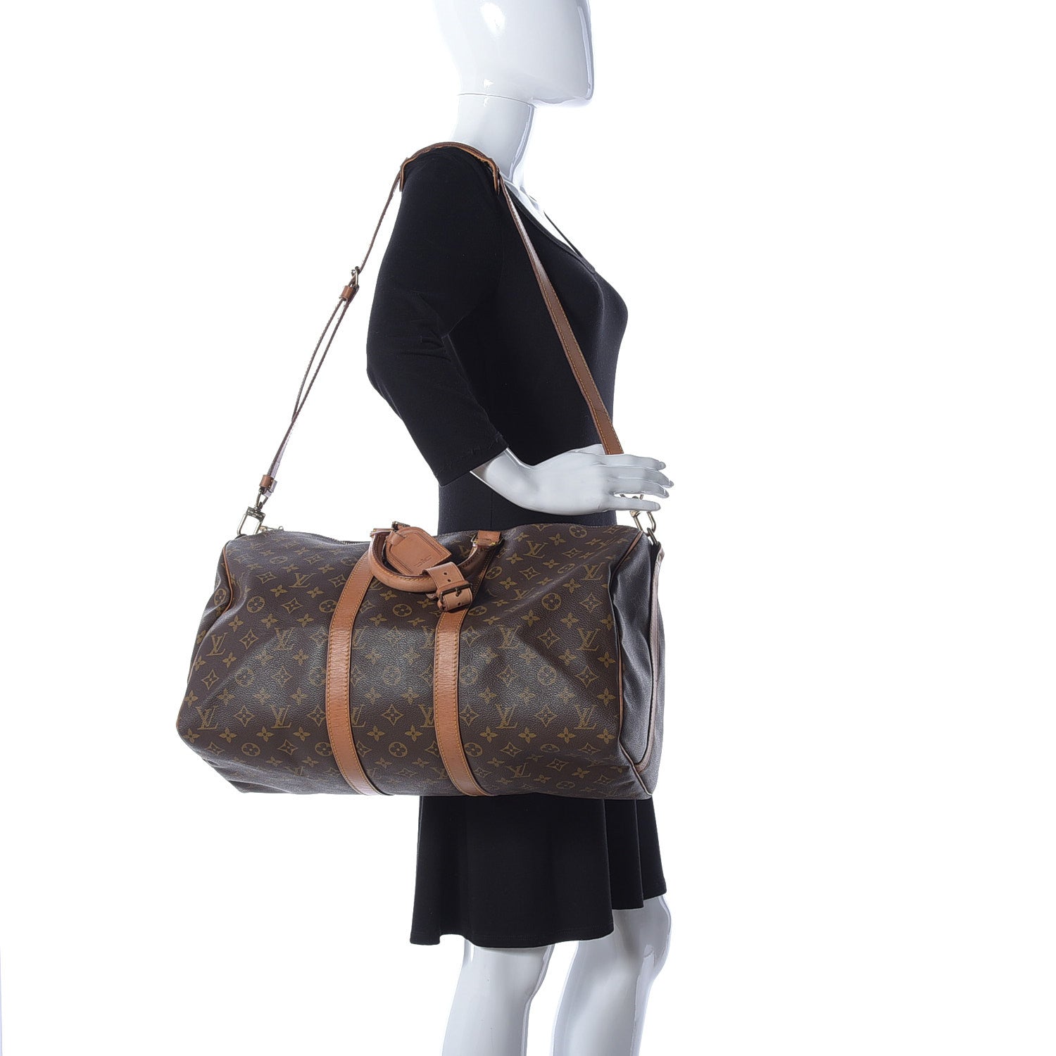 Louis Vuitton Monogram Keepall Bandouliere 45 2 of 13