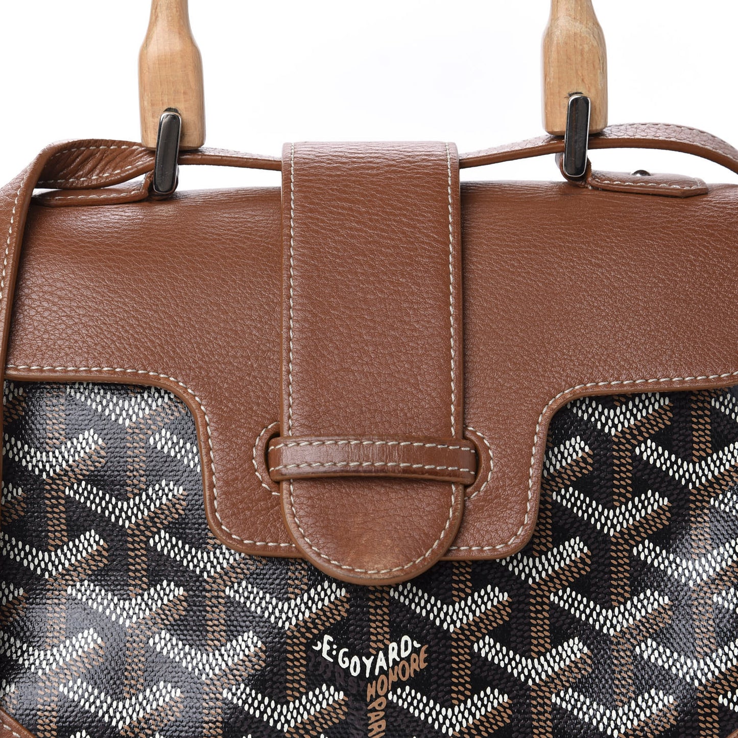 Goyardine Mini Saigon Black Gold