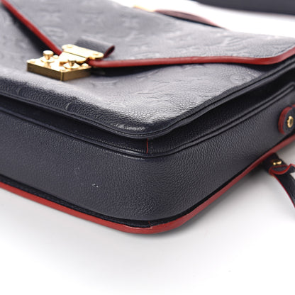 Louis Vuitton Empreinte Pochette Metis Marine Rouge 8 of 8
