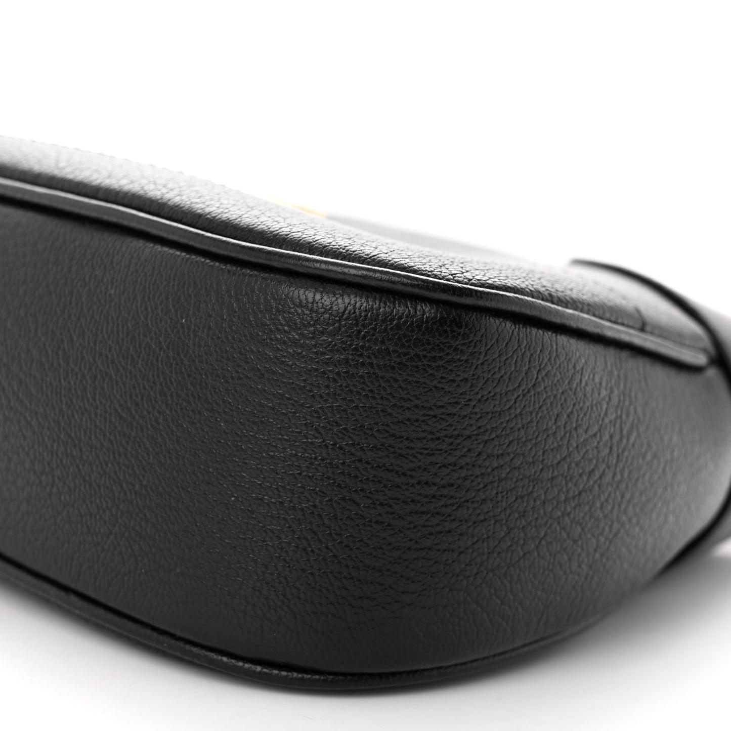 Goatskin Small Aphrodite Shoulder Bag Black