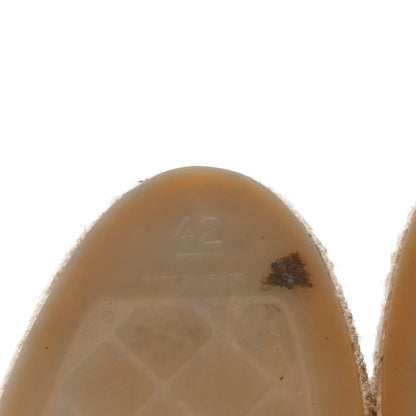 Chanel Linen CC Espadrilles 42 Beige Black 7 of 9