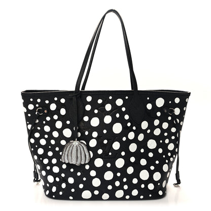 Louis Vuitton LV X YK Empreinte Neverfull MM Black White 1 of 10