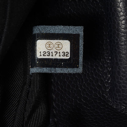 Chanel Caviar Half Moon Wallet On Chain WOC Black 7 of 8
