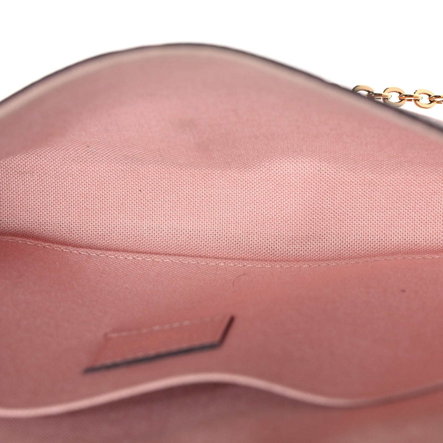 Louis Vuitton Empreinte Pochette Felicie Chain Wallet Rose Poudre 6 of 13