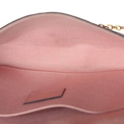 Louis Vuitton Empreinte Pochette Felicie Chain Wallet Rose Poudre 6 of 13