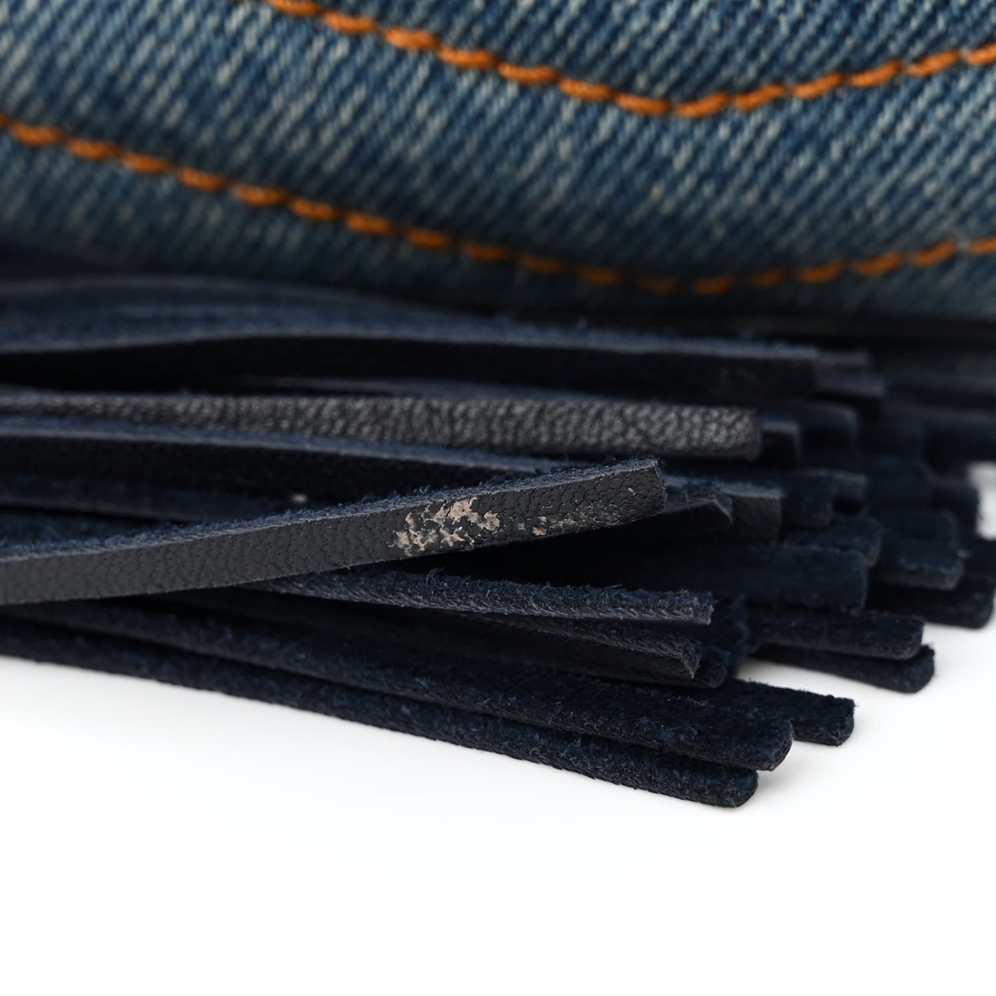 Denim Matelasse Monogram Mini Lou Camera Bag California Blue