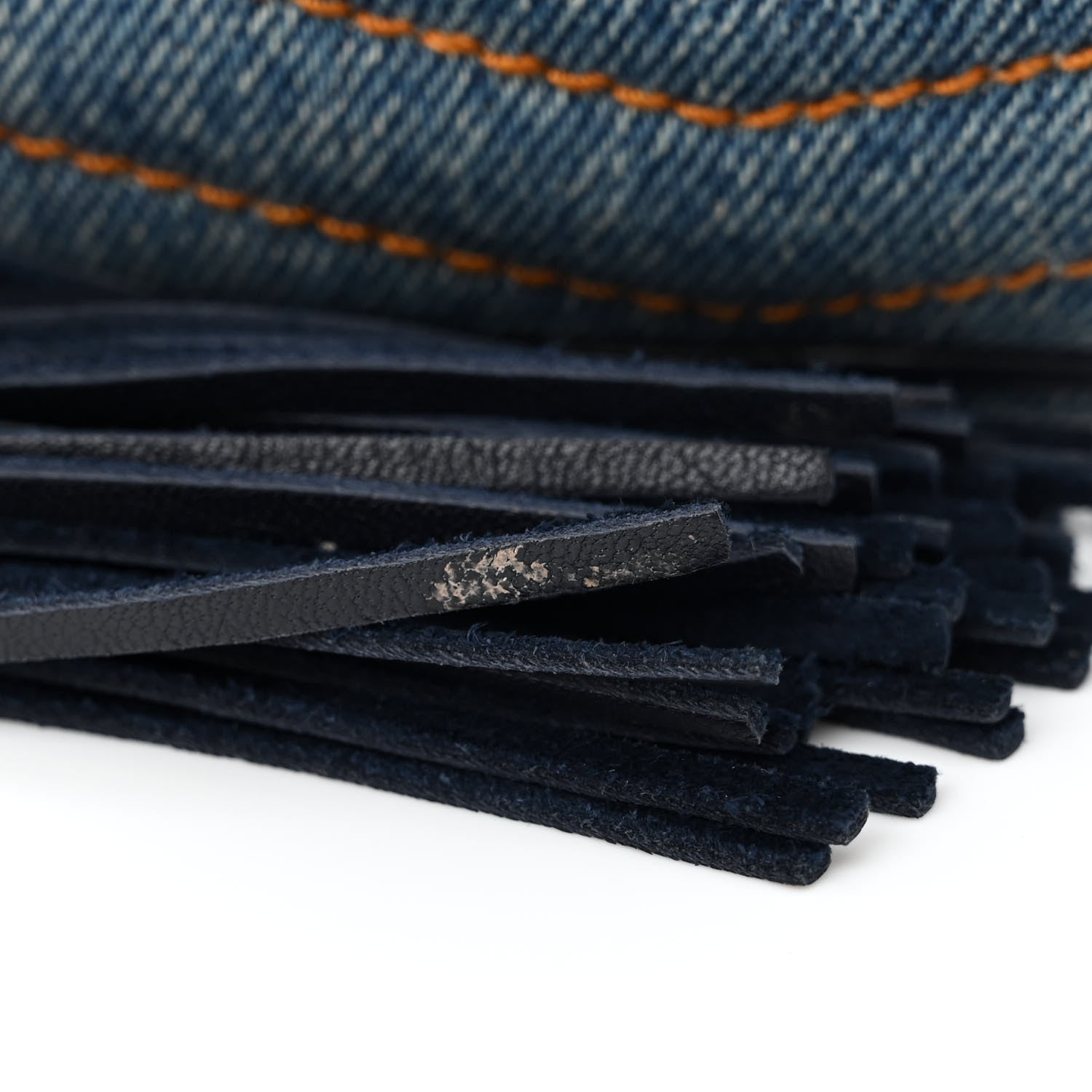 Saint Laurent Denim Matelasse Monogram Mini Lou Camera Bag California Blue 11 of 15