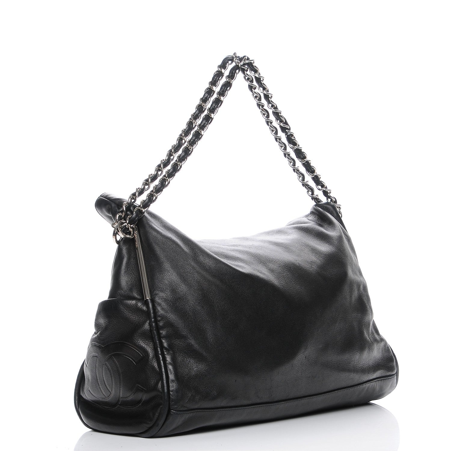 Chanel Lambskin Large Ultimate Soft Tote Black 3 of 7