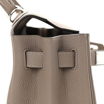 Hermes Togo Kelly Retourne 28 Gris Asphalte 17 of 37