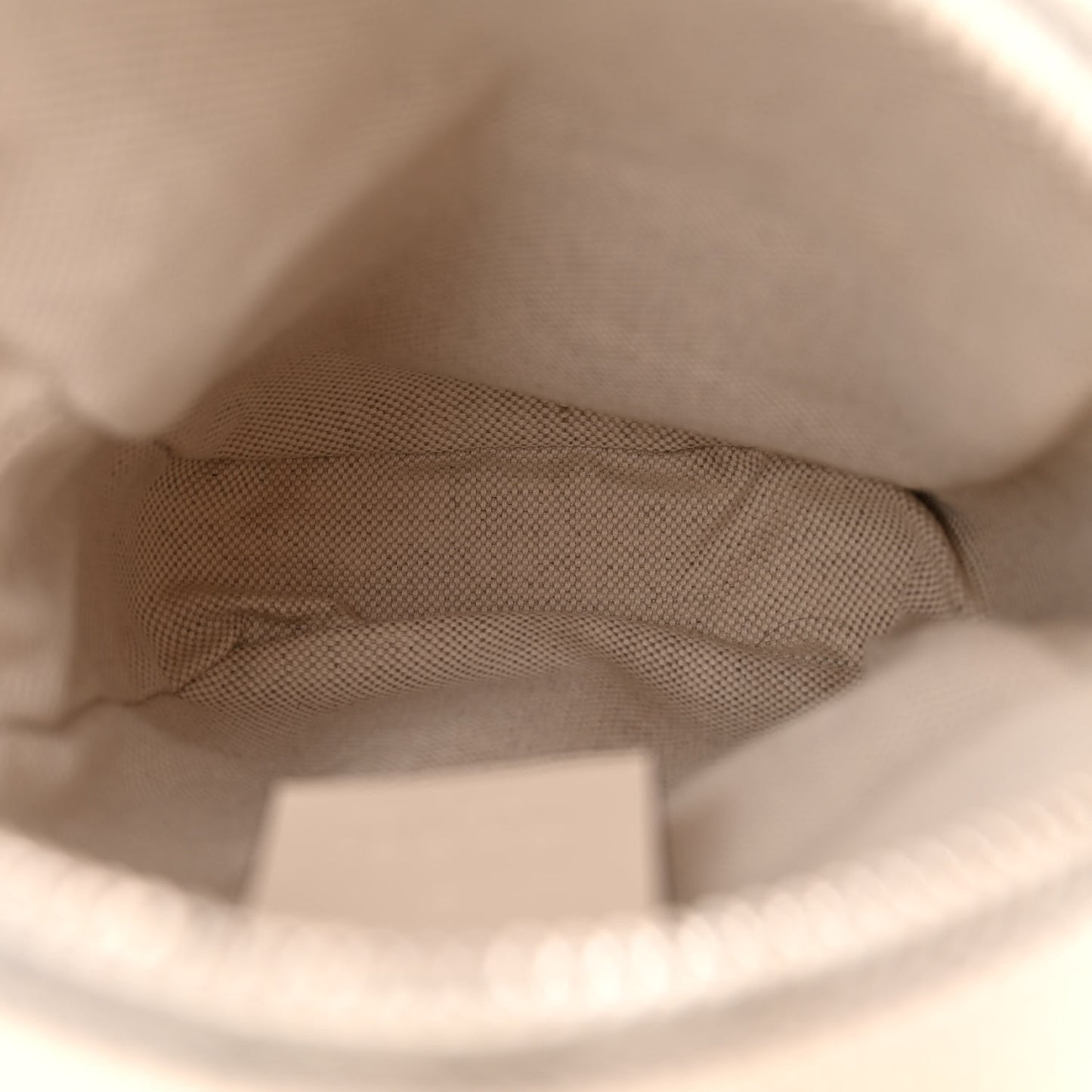 Calfskin GG Tennis Embossed Mini Double Zip Messenger Bag Mystic White