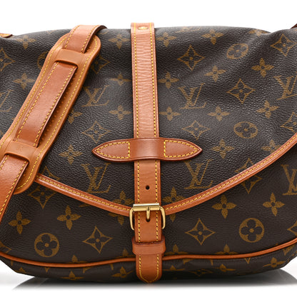 Louis Vuitton Monogram Saumur 30 9 of 11