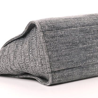 Chanel Canvas Medium Deauville Tote Charcoal 9 of 11