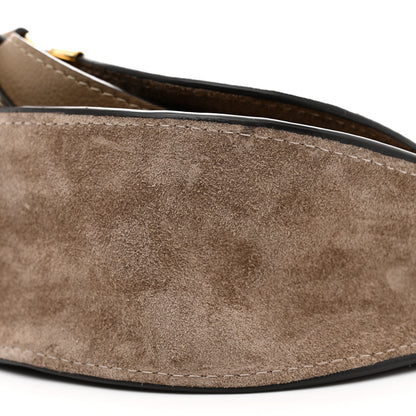 Chloe Suede Calfskin Mini Marcie Crossbody Bag Boyish Brown 10 of 11