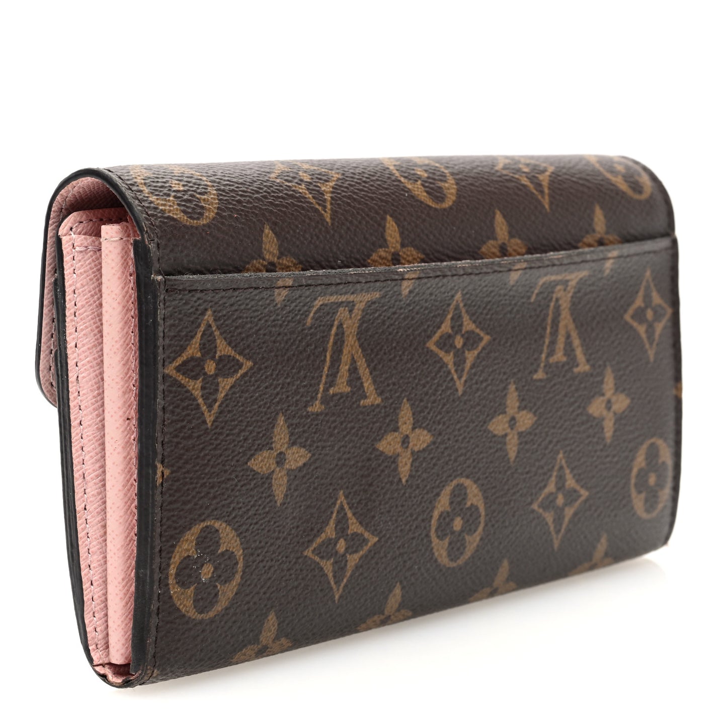 Monogram Sarah Wallet NM Rose Ballerine