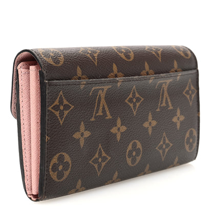 Louis Vuitton Monogram Sarah Wallet NM Rose Ballerine 3 of 6